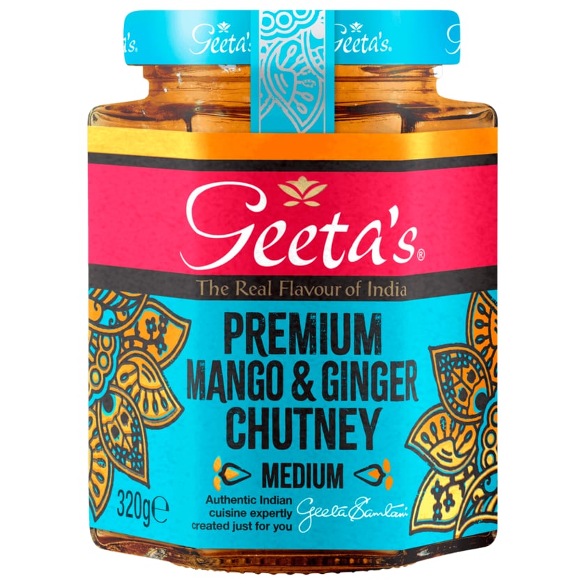 Geetas Mango & Ginger Chutney 320g